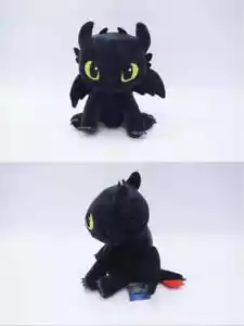 How To Train Your Dragon 3 Toothless Plush Toy | 25cm Soft Doll - Picture 1 of 2