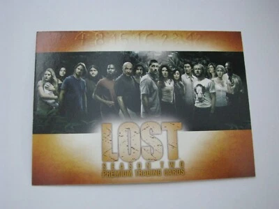 Lost TV Show Series Comic Convention Promo Card L2-SD2006 Inkworks - Image 1 of 2