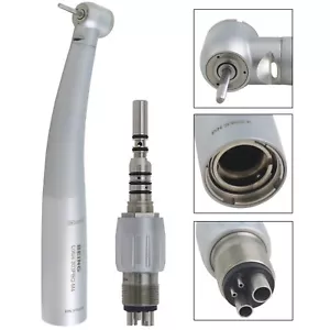 Pieza de mano dental de alta velocidad BEING cabeza pequeña fibra óptica para acoplador KAVO 4 orificios - Imagen 1 de 24