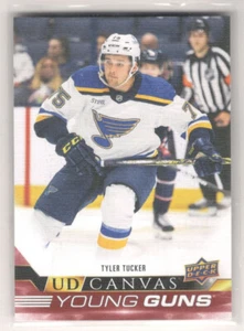 2022-23 Upper Deck Young Guns UD Canvas C371 Tyler Tucker RC Blues - Imagen 1 de 2