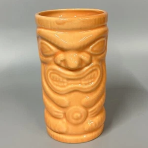 Taza Alta Cerámica Tiki MIGHTY SWELL Espumosos Cócteles Naranja Tropical Barware - Imagen 1 de 8
