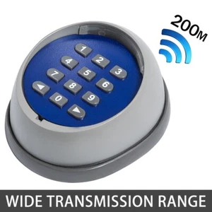 Wireless Keypad for Sliding Gate Opener with Waterproof Design Zinc Alloy - Picture 1 of 12