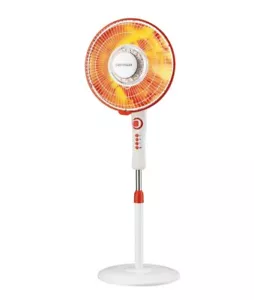 Stufa stufetta al Carbonio Oscillante 1100W Termoventilatore Piantana aria calda - Imagen 1 de 6
