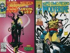 WOLVERINE #118  (NM) Flip Comic Ghost Rider Preview Doom 2099 !   A1.472