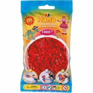 Hama Bügelperlen Midi - Mittelrot 1000 Perlen - Bild 1 von 1