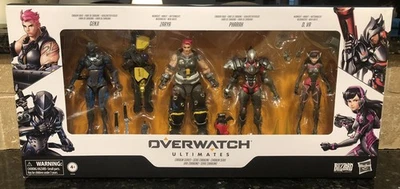Hasbro Overwatch Ultimates Carbon Series 2019 nuevo paquete de 4 (exclusivo de GameStop) Foto 1 de 4