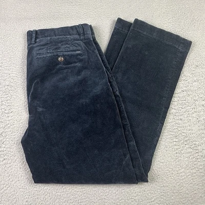 Polo Ralph Lauren Pants Men 33x28 Blue Corduroy Cotton Stretch Classic Fit Chino - Image 1 of 4