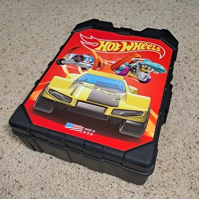 Hot Wheels Diecast Car Case Holds 48, Included 35 Piece Variety All In EXC.... - Image 1 of 4