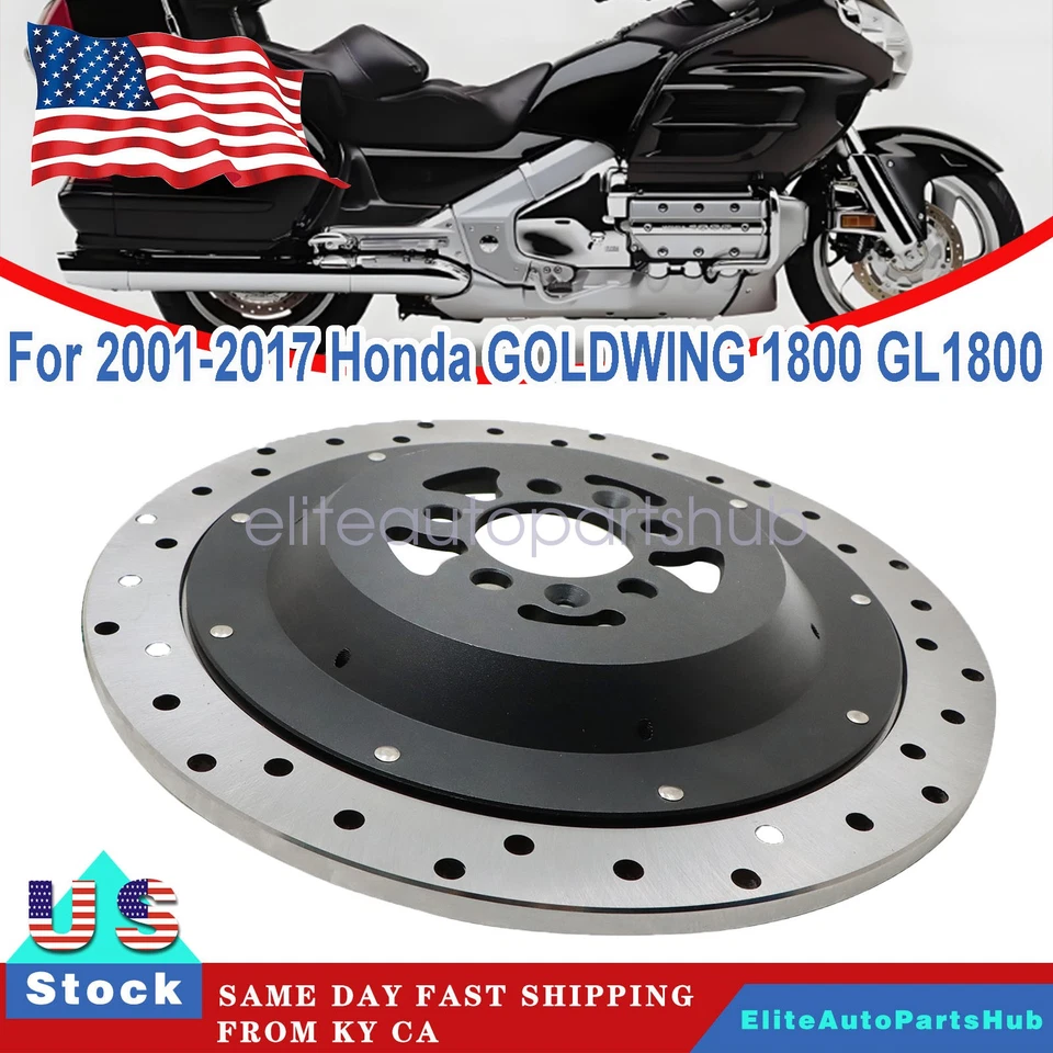 Rotor de freno trasero para 01-17 Honda GOLDWING GL1800 disco de rotor de freno 43250-MCA-013 Foto 1 de 4