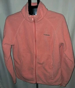 Womens Fast Trek II Fleece Full Zip Jacket Peach Size XL - Picture 1 of 5