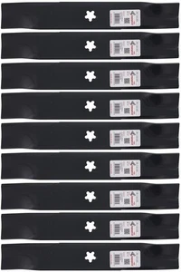 Rotary® 12123 9 Mower Blades for Dixon® Husqvarna® Yazoo® 48" Deck - Picture 1 of 6