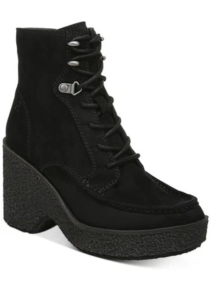 Botines ZODIAC Mujer Negros 1" Plataforma Encaje Acolchado Talula Punta Redonda 10 M Foto 1 de 4