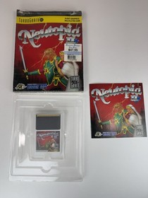 Neutopia II (TurboGrafx-16, 1992) CIB Rare Game And Manual MINT condition