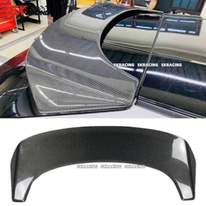 For Mazda 3 AXELA 2020-2024 Real Carbon Fiber Rear Roof Spoiler Wing Body kits - Picture 1 of 23