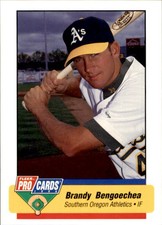 1994 Southern Oregon A's Fleer/ProCards #3628 Brandy Bengoechea Twin Falls Idaho