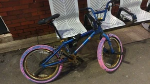CUSTOM BMX Bike Schwinn. Trick Stunt Bike Small 3 Piece Crank. Aluminium frame. - Picture 1 of 3