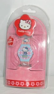 Reloj Hello Kitty LCD Digital Vintage Sanrio 2003 Nuevo en Paquete - Imagen 1 de 7