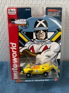 AUTO WORLD THUNDERJET RACER X SHOOTING STAR (RACE WORN) HO SLOT CAR SC381-2 - Bild 1 von 1