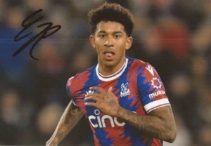 CRYSTAL PALACE & USA: CHRIS RICHARDS SIGNED 6x4 ACTION PHOTO+COA - Picture 1 of 1