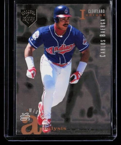 Carlos Baerga 1995 Upper Deck Electric Diamond Gold Cleveland Indians #109 - Imagen 1 de 2