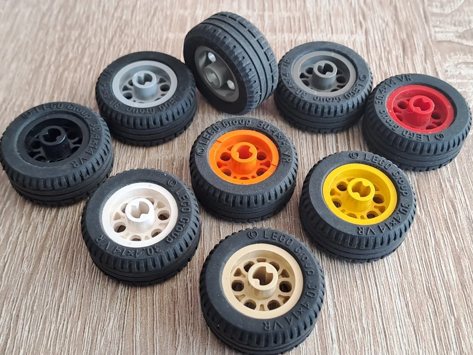 LEGO® 6578 2994 Technik Reifen Ø30.4 x 14 VR Rad Wheel Felge "VARIANTE WÄHLBAR" - Bild 1 von 1