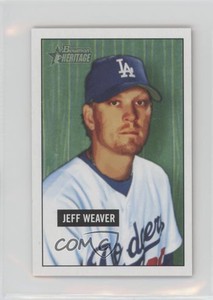 2005 Bowman Heritage Mini Jeff Weaver #6