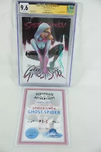 Spider-Gwen: The Ghost-Spider #1 Cover C | CGC SS 9.6 | J Scott Campbell Signed - Picture 1 of 9