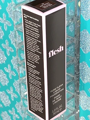 Flesh 38 HOT COCOA Pure Flesh Liquid Foundation *VERY LOWEST PRICE & NEW IN BOX* - Image 1 of 4