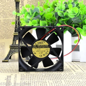 ADDA AD0812MB-A70GL DC12V 0.15A 2 Pin 80x80x25mm Silent Case Cooling Fan - Picture 1 of 3