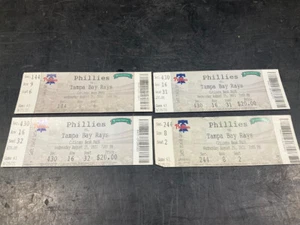 PHILLIES 2021 TICKET STUB 8/25/21 VS RAYS - Picture 1 of 1