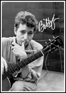 Bob Dylan, Autographed, Signed, Cotton Canvas Image. Limited Edition (BD-2) z - Picture 1 of 1