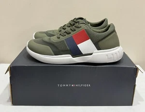 Tommy Hilfiger EO TATE Green Shoes Sneakers Mens Size US 10 (EUR43) New✅ - Picture 1 of 11