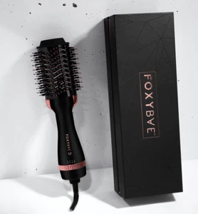 NEW FoxyBae Rose Gold Blowout Dryer Brush Professional Salon Grade All-In-One  - Picture 1 of 2