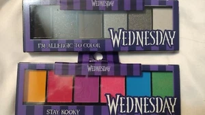 Hard Candy X Wednesday Addams Eyeshadow Palettes I'm Allergic To Color And Stay  - Picture 1 of 4