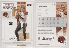 2007 Playoff NFL Playoffs Red Proof Jeff Rowe #149 Rookie RC