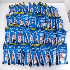 Job Lot Sondico Childrens Football Socks Uk Size 8K-13K,White,Green,New,40 pcs - Picture 1 of 12