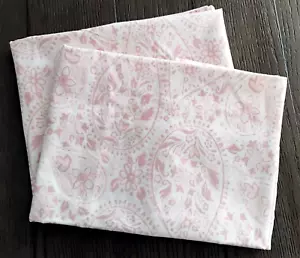 Opalhouse Federe Rosa Paisley Misura Standard Misto Cotone Set 2 Pezzi - Foto 1 di 4