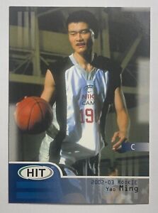 2002-03 Sage Hit Yao Ming Rookie Card RC #5 Houston Rockets