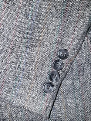 Blazer Oakton Ltd Para Hombres 42R Gris Abrigo Deportivo Traje Chaqueta Texturizado Cálido Ocio Usado en Excelente Condición Foto 1 de 4