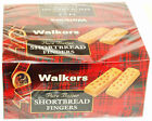 Walkers biscuit shortbread 2 doigts par paquet pain court - 24 paquets (1 boîte)