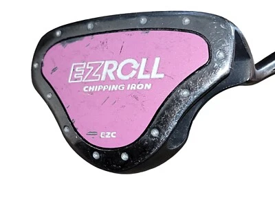 EZ Roll Chipper Chipping Iron Golf Club 34 ” Pink Head Ladies RH - Image 1 of 4