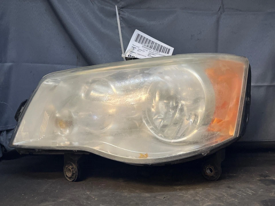 Fits 2011-2020 Dodge Caravan Left Headlight Assembly OEM: - Изображение 1 из 4