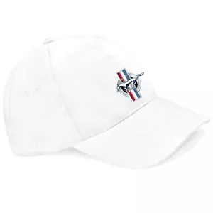 Ford Mustang Auto Logo Weiße Baseball Cap Baseballcap - K059 -Weiß - Picture 1 of 2