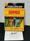 Rapala Ultra Lite Kit of 5 Lures Vintage Fishing Lure (Lot #45)