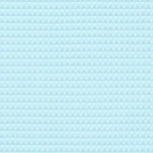 Remnant  S721-1513 SKY BLUE from Sedona Organic Waffle COTTON Fabric 30" by 58" - Picture 1 of 1