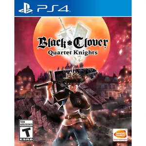 Black Clover Quartet Knights (PS4 Playstation 4) Brandneu - Bild 1 von 1