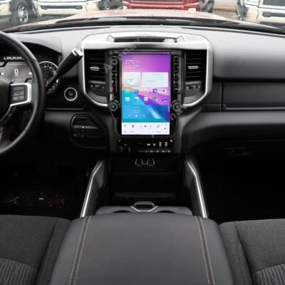 New 12.1'' HD Car Radio GPS Navigation Android 6+128GB For Dodge RAM 2019-2023 - Image 1 of 4