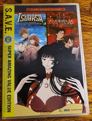 Clamp Double Feature: Tsubasa, The Movie and xxxHolic, The Movie, S.A.V.E (DVD) - Image 1 of 4