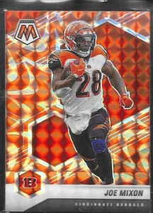 2021 Panini Mosaic - Joe Mixon #50 Mosaic Reactive Orange Prizm - Foto 1 di 1