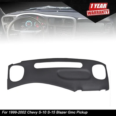For Chevy S-10 S-15 Blazer Gmc Pickup 99-01 2002 Front Dash Board Cover Cap Foto 1 de 4